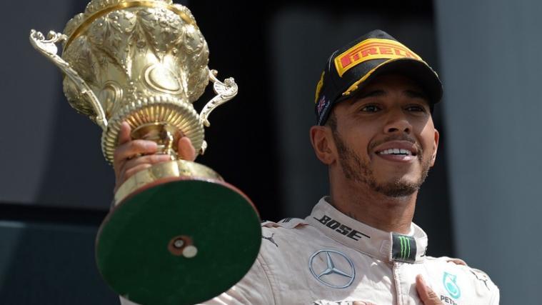 Lewis Hamilton gewann das Heimspiel in Silverstone.