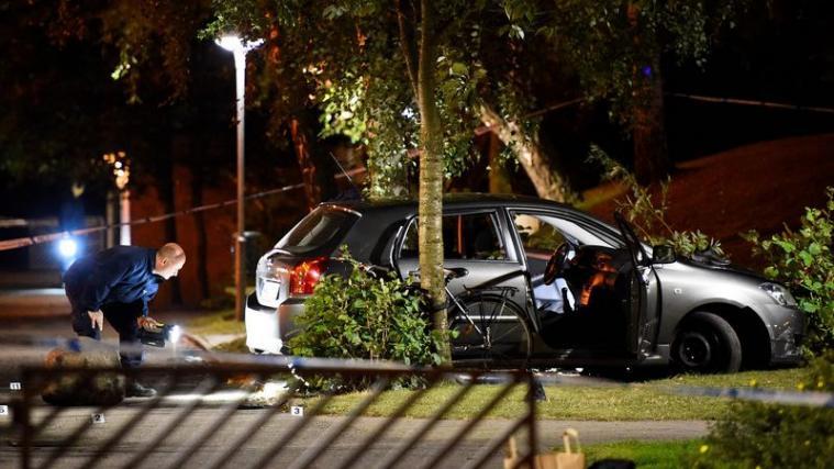 Nach einer Schießerei in Malmö ermittelt nun die Polizei.