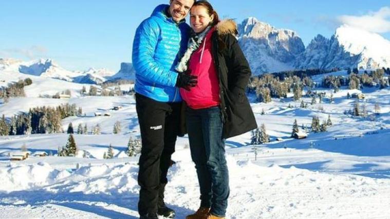 Das war im Winter 2013, bevor Peter Fill und Manuela Pitschieler Eltern wurden.