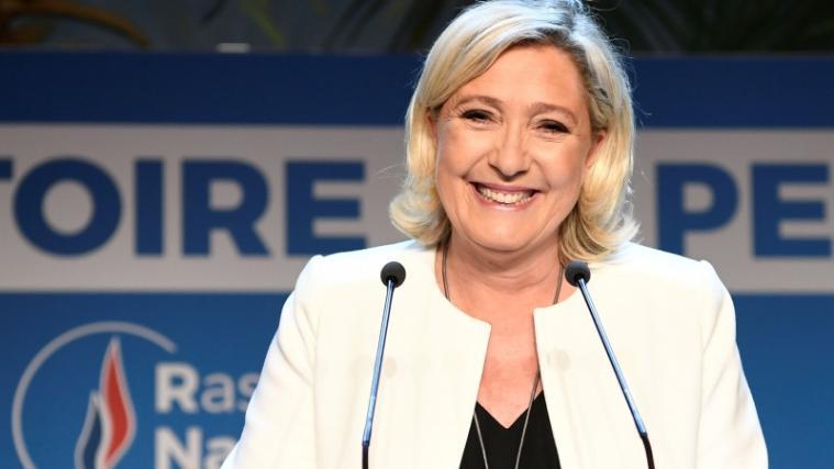 Marine Le Pen hat allen Grund zur Freude.