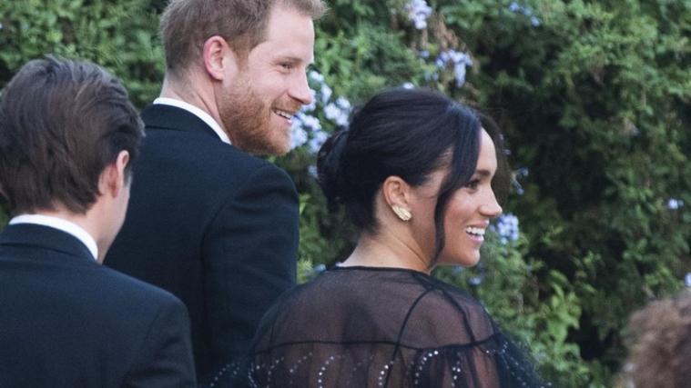 Prinz Harry und Herzogin Meghan sind in Rom eingetroffen. - Foto: Ansa