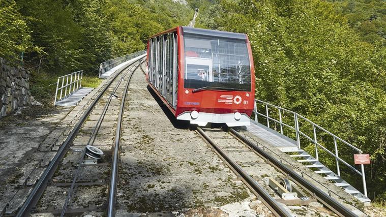 Die Mendel-Standseilbahn verkehrt von Montag, 5. März, bis einschließlich Samstag, 17. März 2018, nicht. - Foto: STA/Riller