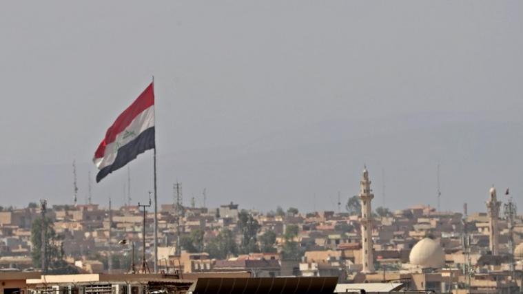 Mosul feiert.