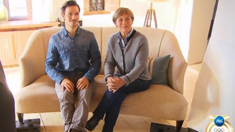 Skirennläufer Felix Neureuther (33) ist seiner Mutter sehr dankbar. - Foto: Screenshot/Video