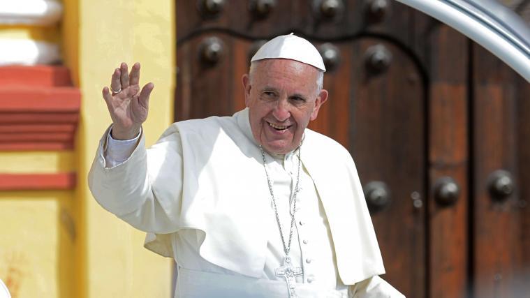 Papst Franziskus in Mexiko.