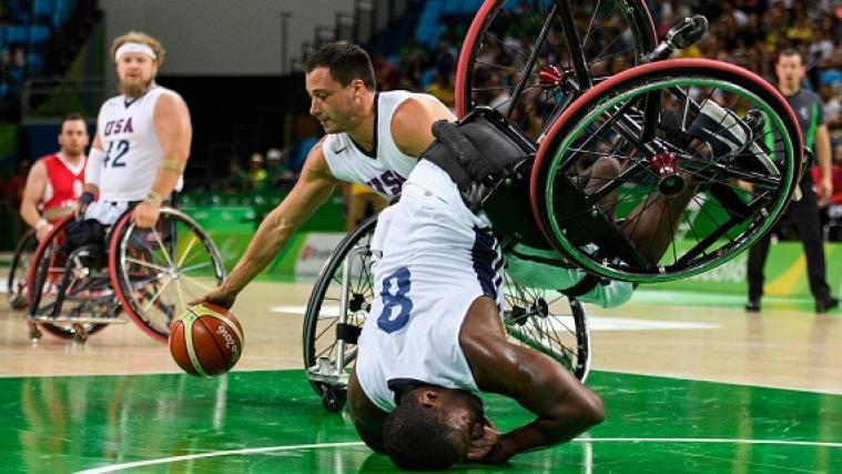 Die Paralympics in Rio (im Bild ein Spiel des paralympischen Basketballturniers) ziehen mehr Besucher an als die Olympiade.
