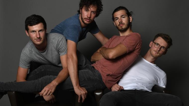 Partu sind Max Elia Schweigkofler, Fabian Pichler, Benjamin Longo und Felix Bachmann.