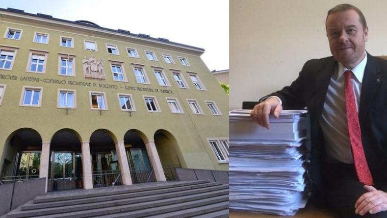 Mit seinen 4000 Abänderungsanträgen legt Andreas Pöder, unterstützt von Walter Blaas, die Arbeit in der Gesetzgebungskommission lahm. - Foto: D/Andreas Pöder Twitter