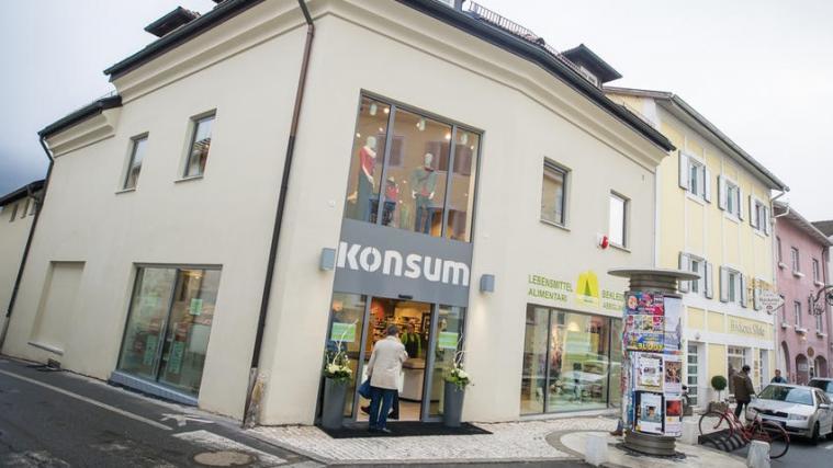 Das Konsum in Laas. Foto: Karl Heinz Röggl