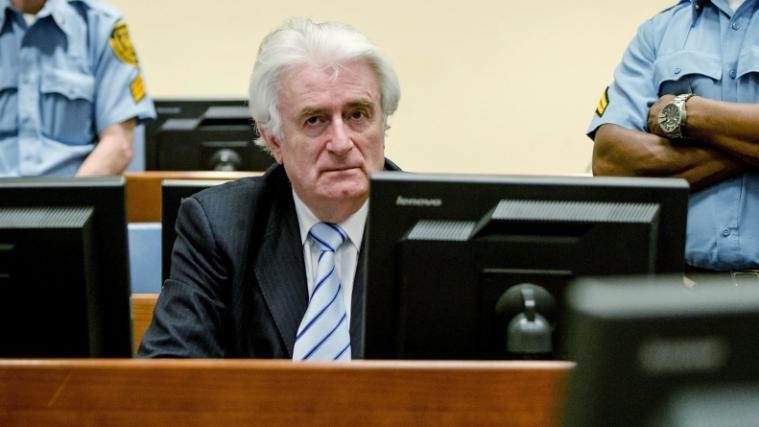 Serbenführer Radovan Karadzic wurde wegen Völkermord zu 40 jahren haft verurteilt.