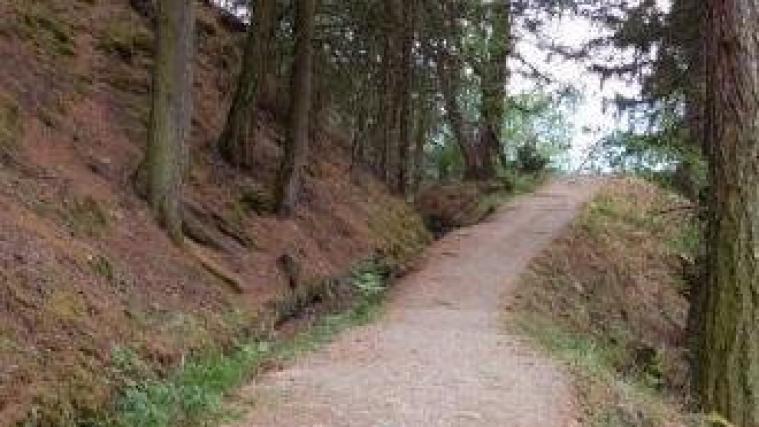 Am Raminiwaalweg brach der Mann zusammen.