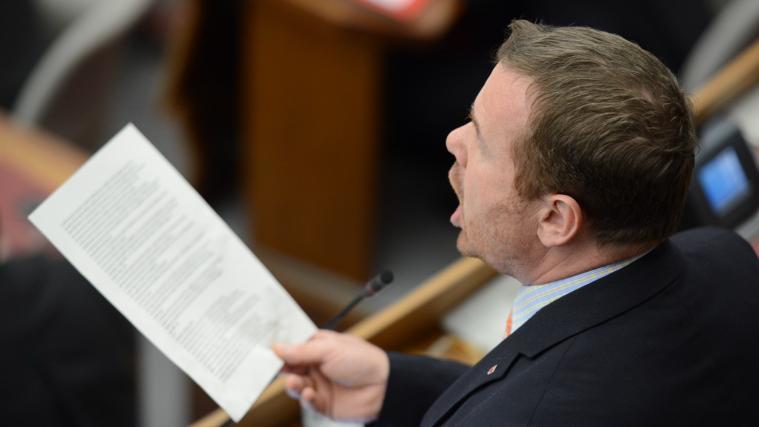 Er wollte nicht aufhören und wurde rausgeschmissen: Andreas Pöder.