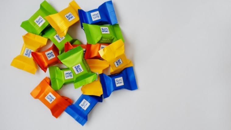Ritter Sport verzeichnet ein starkes Auslandsgeschäft.