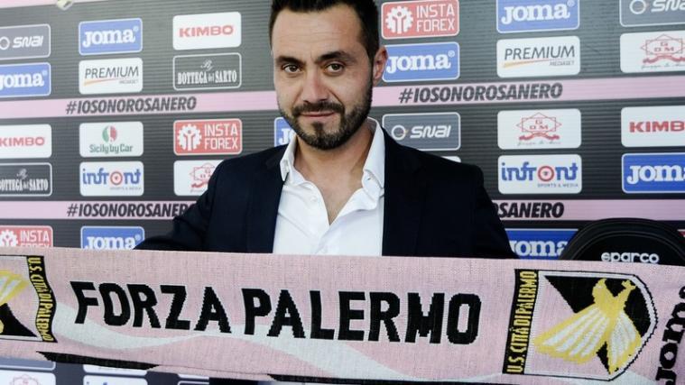 Roberto De Zerbi wird den AS Palermo trainieren.