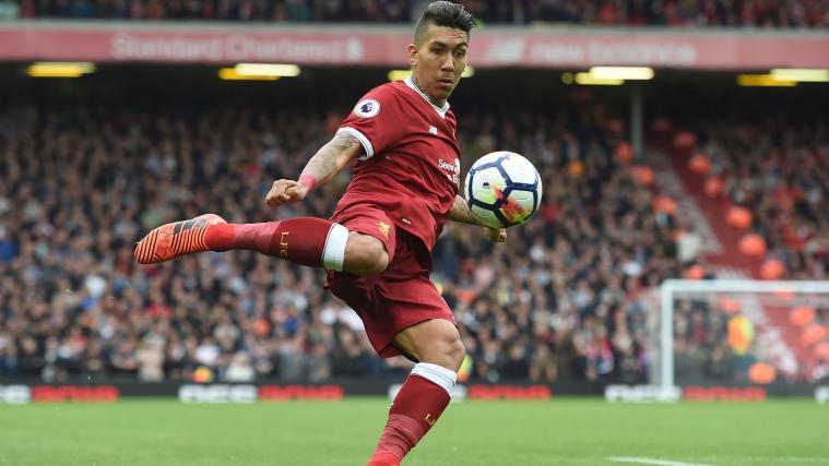 Roberto Firmino vom FC Liverpool am Samstag