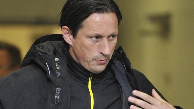 Roger Schmidt muss drei Bundesligaspiele lang pausieren bzw. strenge Auflagen befolgen.