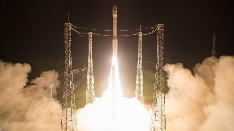 Der neue EU-Satellit ist in der Nacht auf Dienstag von Französisch-Guyana erfolgreich gestartet.