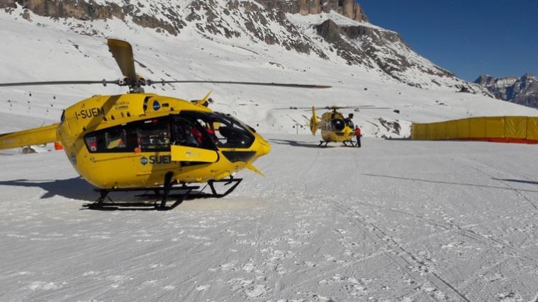 Im Einsatz waren der Pelikan 2 und die Rettungskräfte von Pieve di Cadore. - Foto: STOL