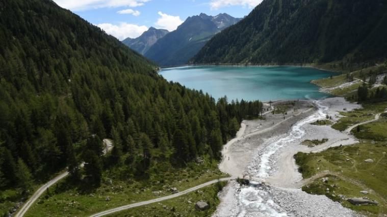 Das Veneto fordert Wasser aus Südtirols Stauseen. Im Bild der Mühlwalder Stausee