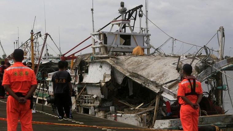 Der Fischkutter, der von der taiwanesischen Rakete getroffen wurde, wurde zwar zerstört, ging aber nicht unter. Der Kapitan starb bei dem Zwischenfall.