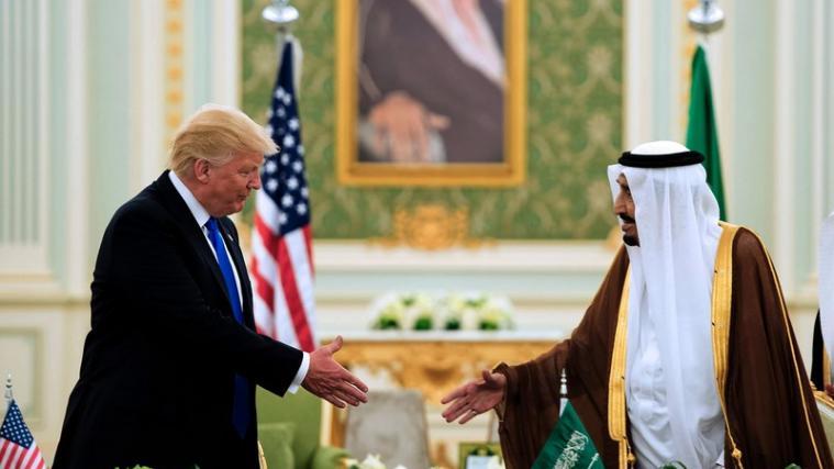 US-Präsident Donald Trump hat eine positive Bilanz seines ersten Besuchstages in Saudi-Arabien gezogen.