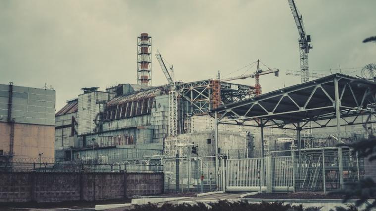 Der legendäre 4. Reaktor des Atomkraftwerks Tschernobyl.