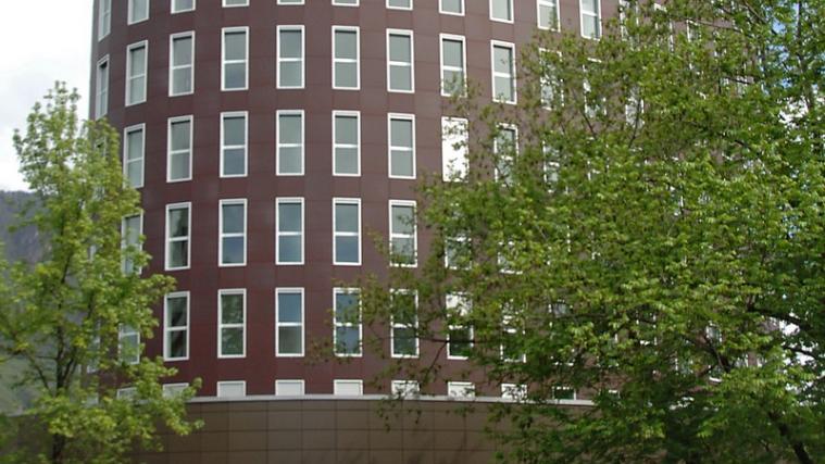 Das Studentenheim Univercity in Bozen.