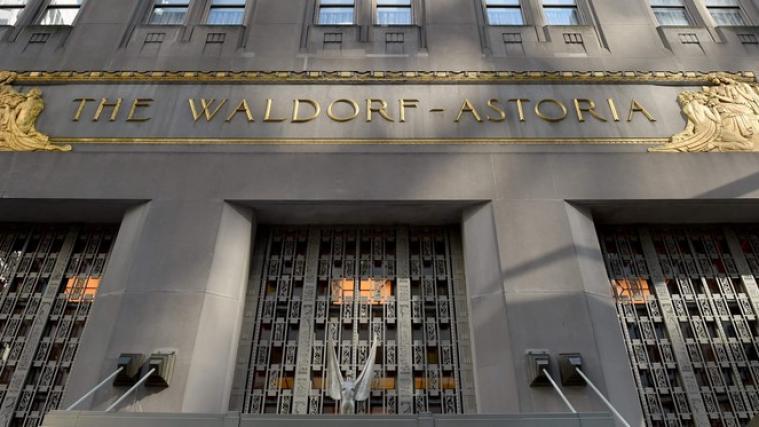 Das berühmte Hotel Waldorf Astoria schließt für unbestimmte Zeit.
