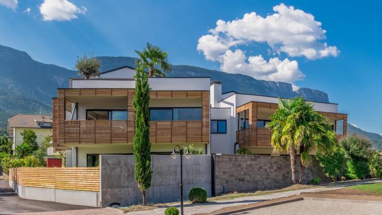 Ein Projekt von Wohnart-Immobilien: Die neue Wohnanlage in Eppan kann sich sehen lassen.