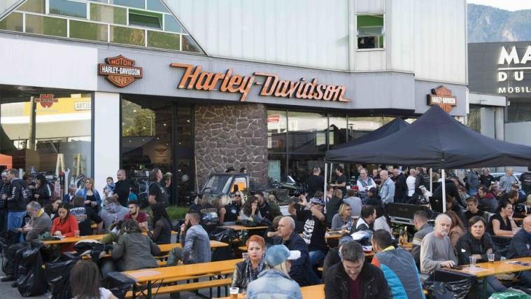 Open Days bei Harley in Bozen. Fotos: Francesco Ippolito