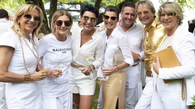 Das Charity-Event White & Gold Brunch ist alljährlich ein Höhepunkt. Auch diesmal kamen die Besucher auf ihre Kosten. Foto: Francesco Ippolito