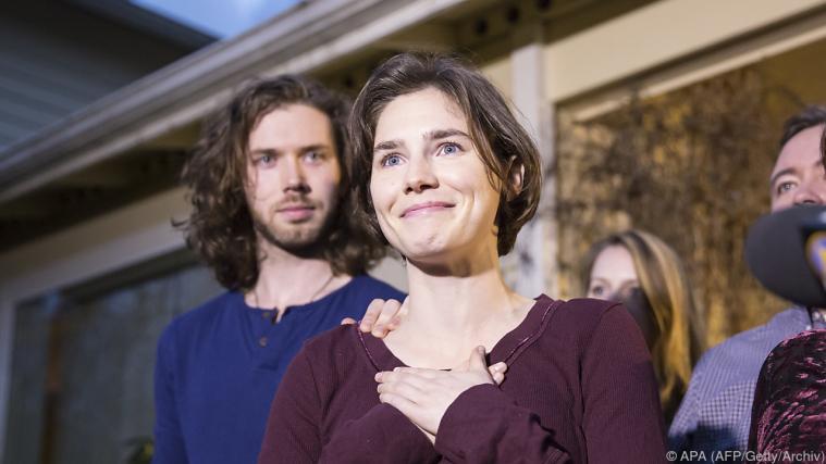 Amanda Knox wurde 2015 freigesprochen. - Foto: APA (AFP/Getty/Archiv)