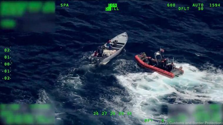 Küstenwache gegen Drogenschmuggler Foto: APA (AFP/US Customs and Border Protection)