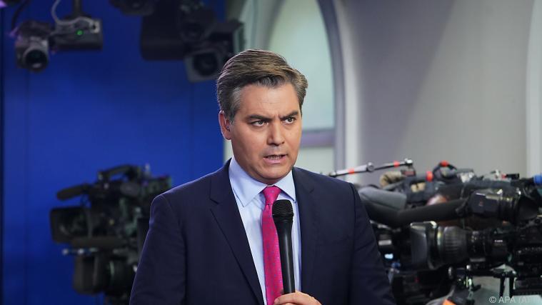 CNN verklagt das weiße Haus wegen Acosta Foto: APA (AFP)