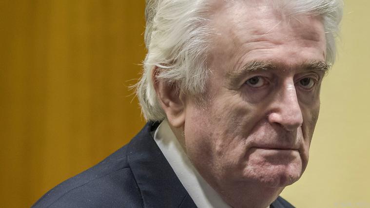 Radovan Karadzic spricht von unfruchtbarer Rache des Haager Gerichtes. - Foto: APA (AFP)