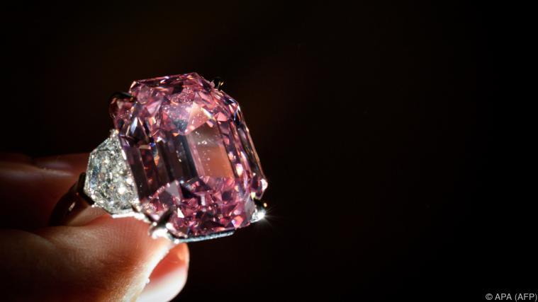 Dieser Stein ist einige Millionen wert. - Foto: APA (AFP)