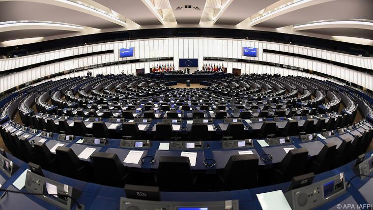 Das EU-Parlament in Straßburg. - Foto: APA (AFP)