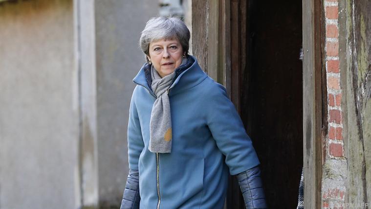 May findet für ihren Deal weiter keine Unterstützung Foto: APA (AFP)