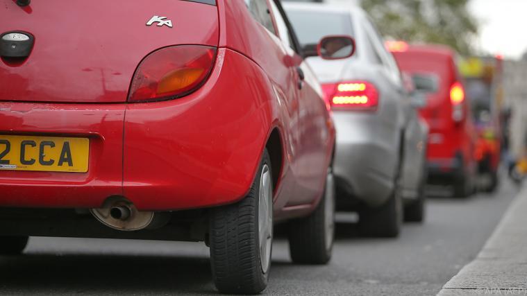 Reger Verkehrsbetrieb in London. - Foto: APA (AFP)