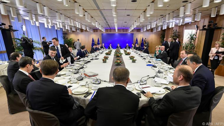 Die Gespräche in Brüssel werden fortgesetzt. - Foto: APA (AFP)