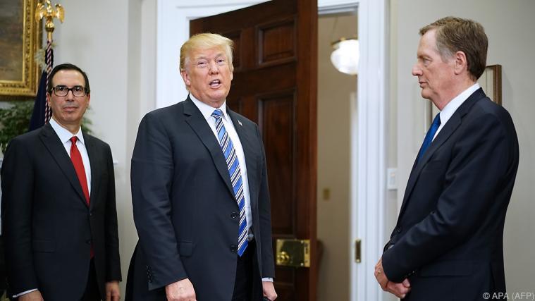 Der US-Präsident pocht auf "Fairness" Foto: APA (AFP)