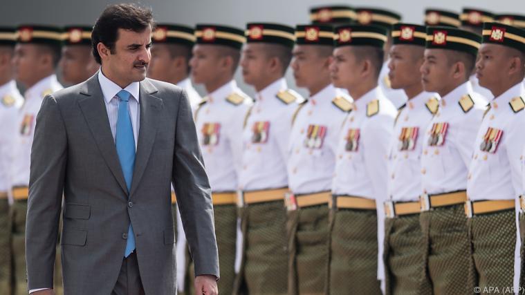 Der Emir von Katar nimmt erstmals wieder an den Sitzungen teil. - Foto: APA (AFP)