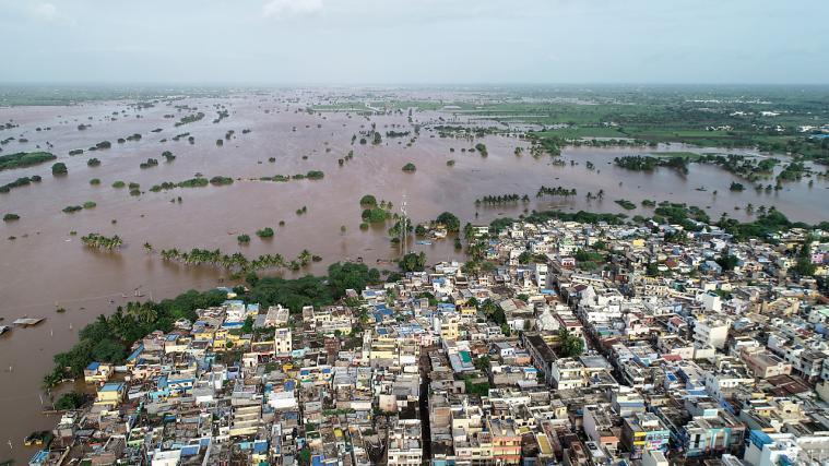Der starke Regen in Indien und Myanmar forderte zahlreiche Opfer. - Foto: AFP