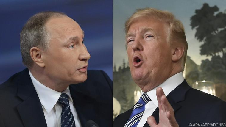 Ein Gipfeltreffen von Trump und Putin ist in Planung Foto: APA (AFP/ARCHIV)