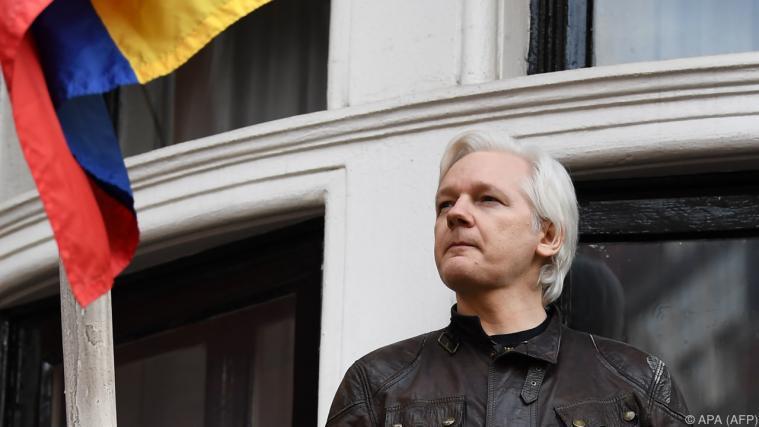 Assange befürchtet eine Auslieferung an die USA Foto: APA (AFP)