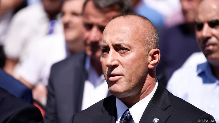 Ministerpräsident Haradinaj war vor zwei Wochen zurückgetreten Foto: APA (AFP)