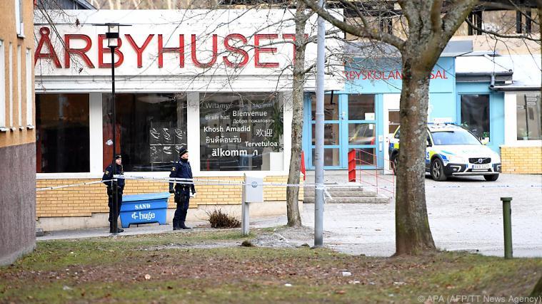 Bei der Explosion wurde ein Mann schwer verletzt. - Foto: APA (AFP/TT News Agency)