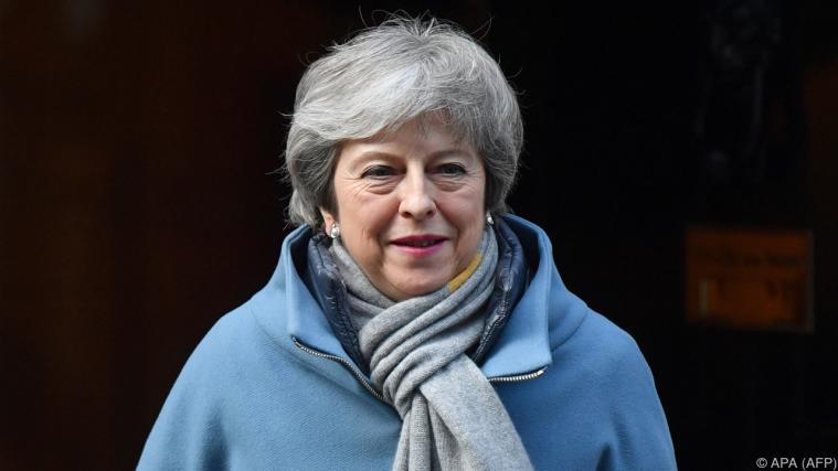 Theresa May muss dringend ein Lösung für den Brexit finden Foto: APA (AFP)