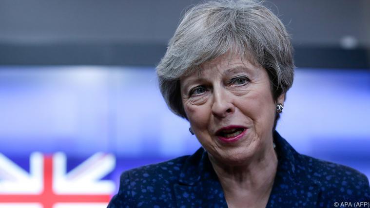 Die britische Premierministerin Theresa May steht vor dem nächsten schwierigen Gespräch. - Foto: APA (AFP)