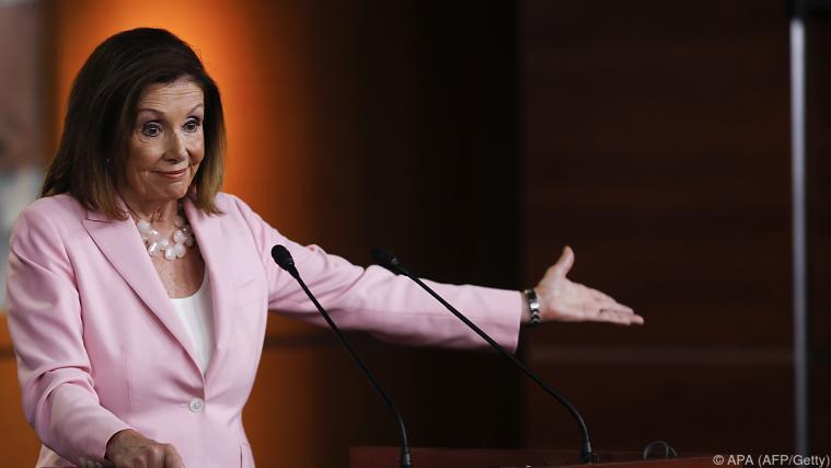 Oppositionschefin in der Kongresskammer, Nancy Pelosi Foto: APA (AFP/Getty)